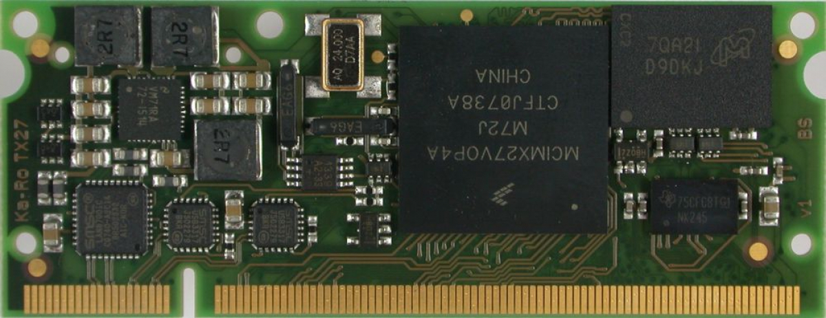 POC-DIMM-i.MX27-K(小型CPUモジュール）