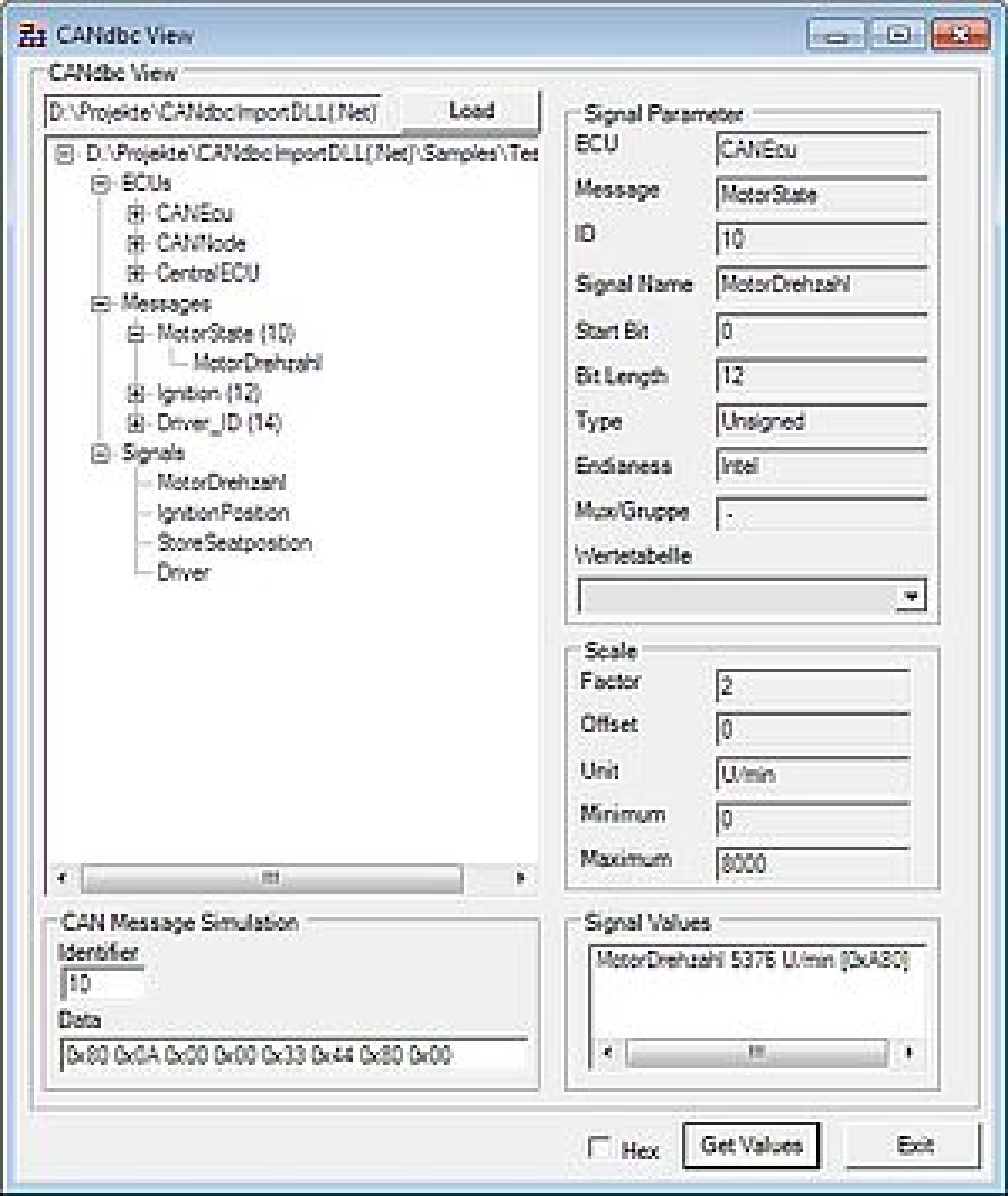 CANdbcインポート.Net ClassLibrary