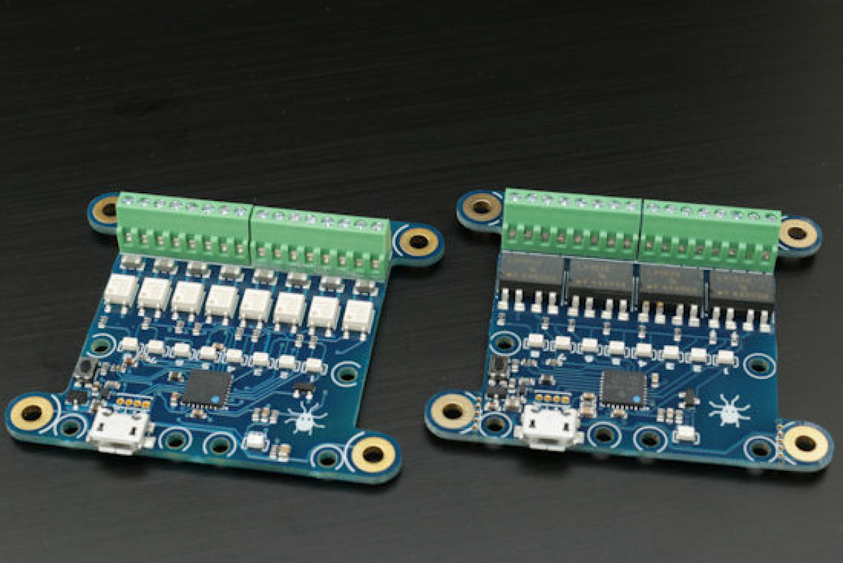 POC-8ラインソリッドステートリレー小型USBモジュールV2(G3VM-61GR2搭載）