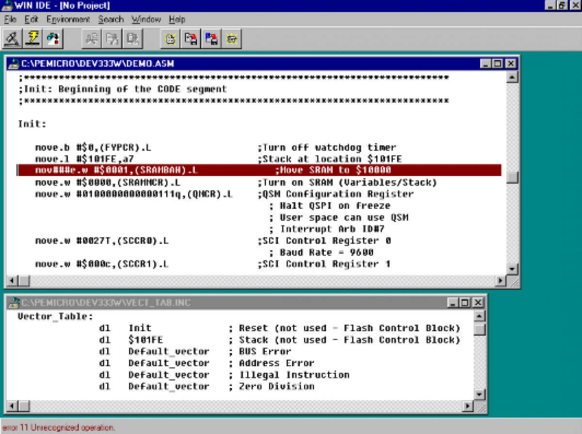 WINIDE32Z | CPU3xx Windows統合開発環境