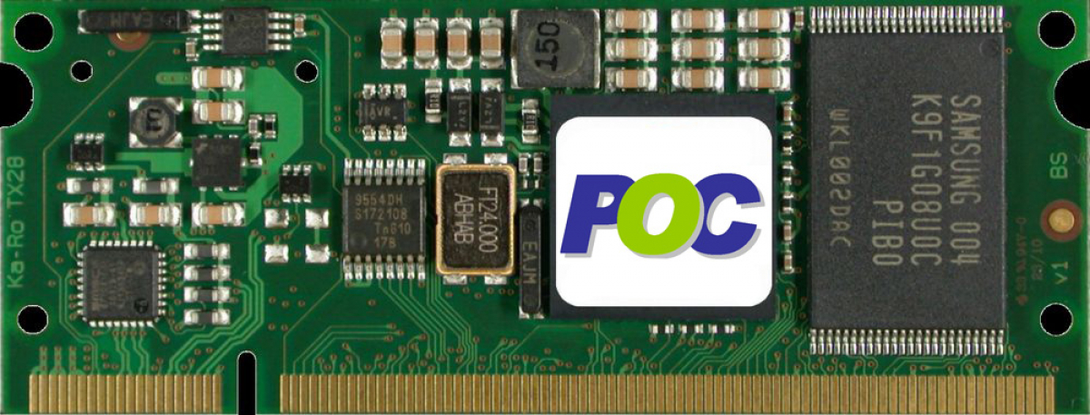 POC-DIMM-i.MX28-K(小型CPUモジュール）
