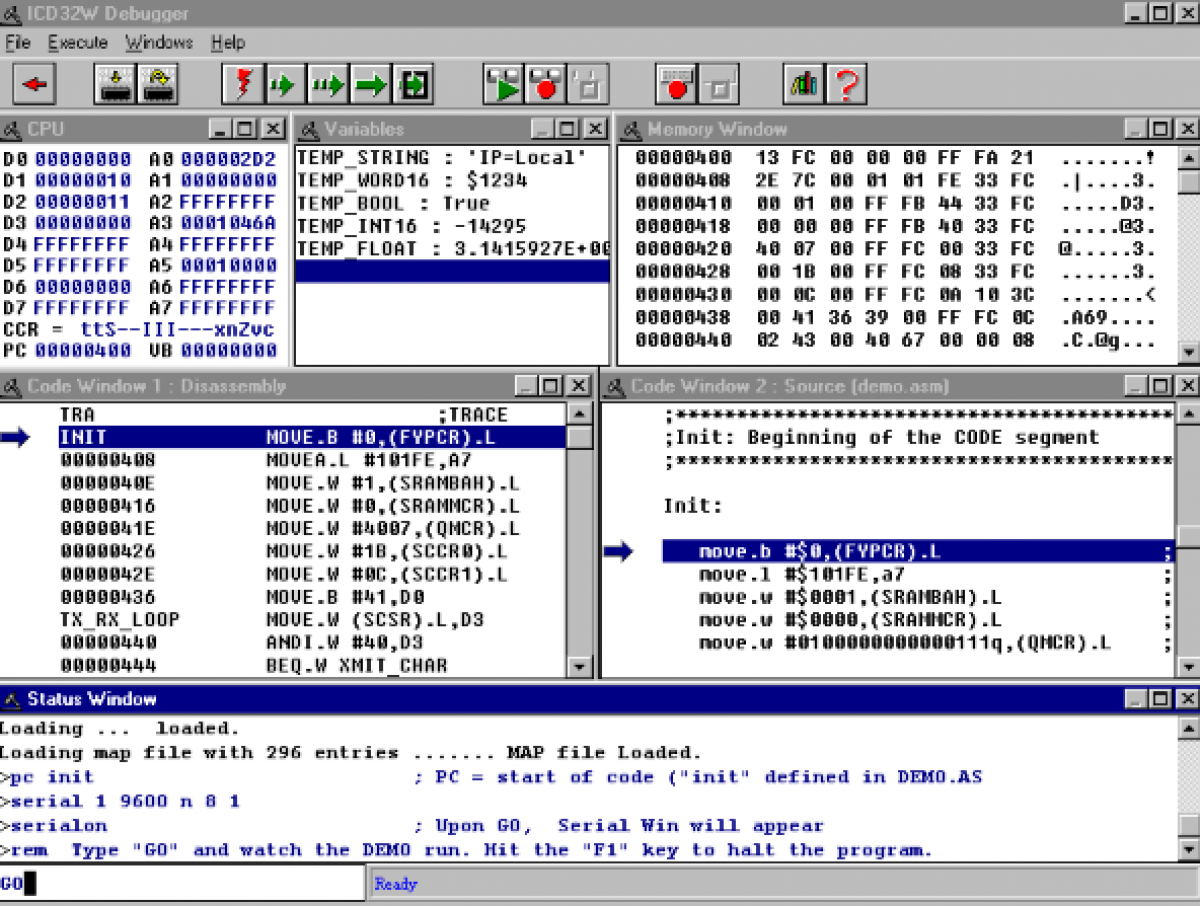 ICD32Z |  CPU3xxインサーキットデバッガ