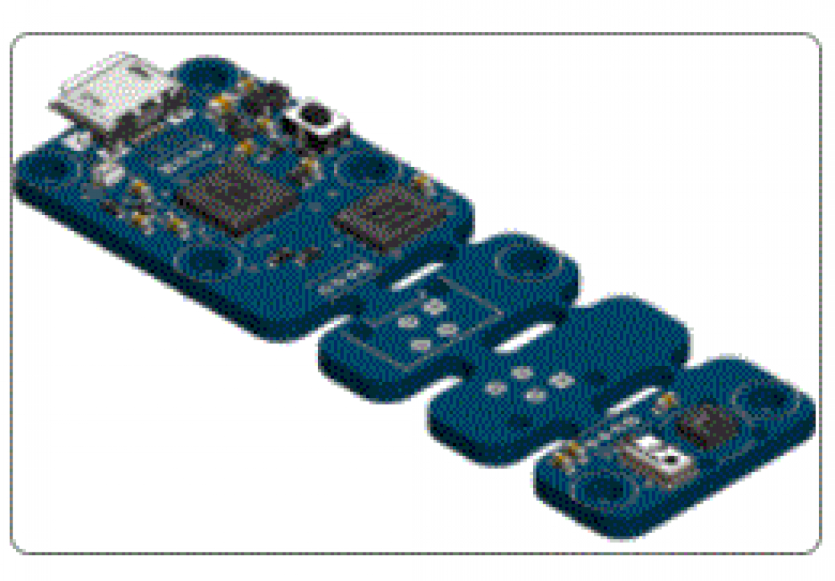 POC-湿度、圧力、温度モジュール（SHT21・MPL115A2）小型USBモジュール