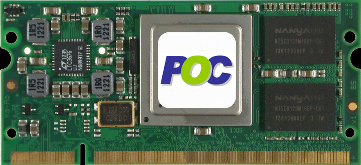 POC-DIMM-i.MX53-K(小型CPUモジュール）