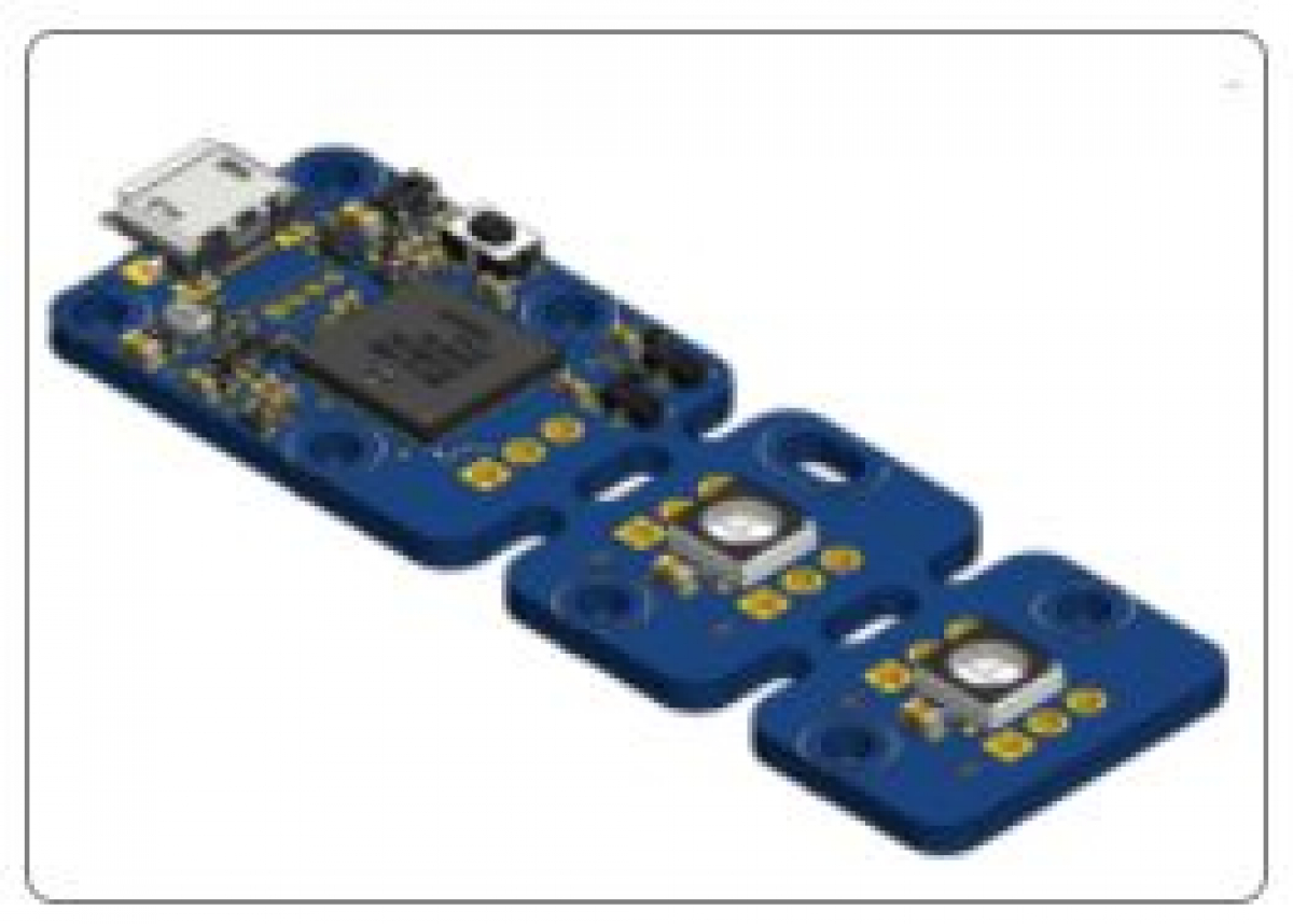 POC-2xLED照明搭載小型USBモジュール